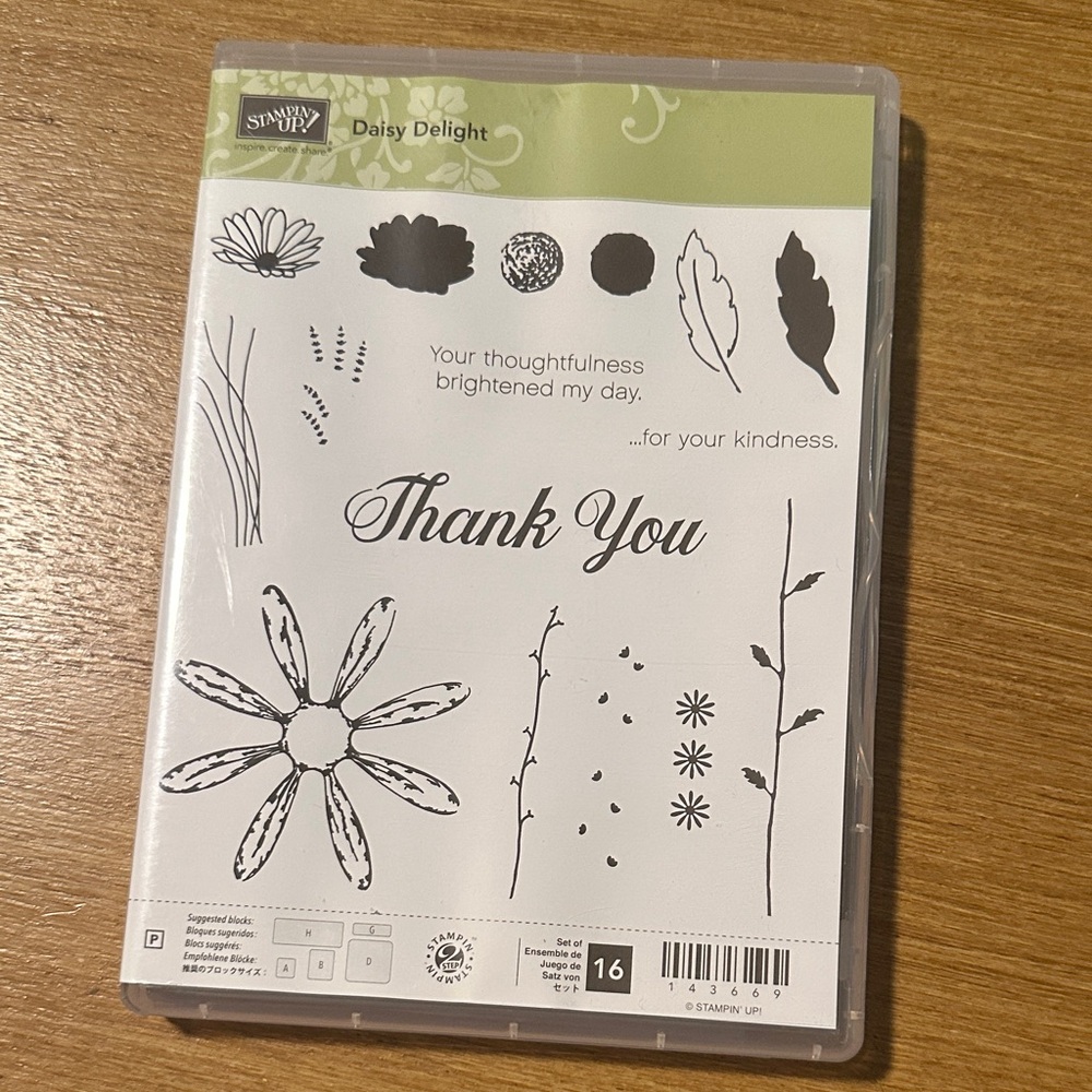 Stampin' Up! Daisy Delight Floral Stamp Set